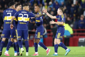 Boca Juniors remontó ante Recoleta y sacó ventaja en los octavos de la Sudamericana